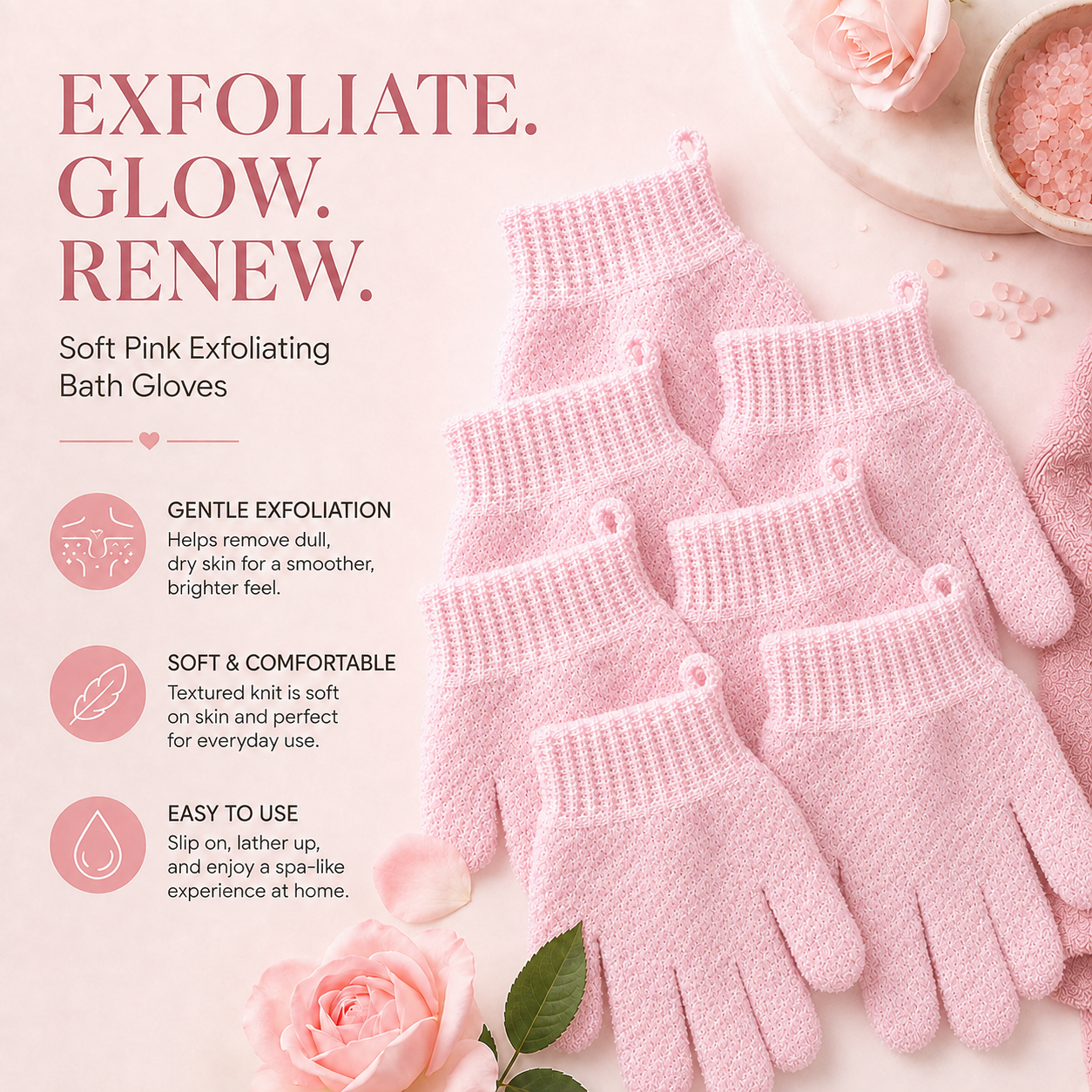 🌸Last Day 50% OFF💗Smooth-Skin Exfoliating Glove