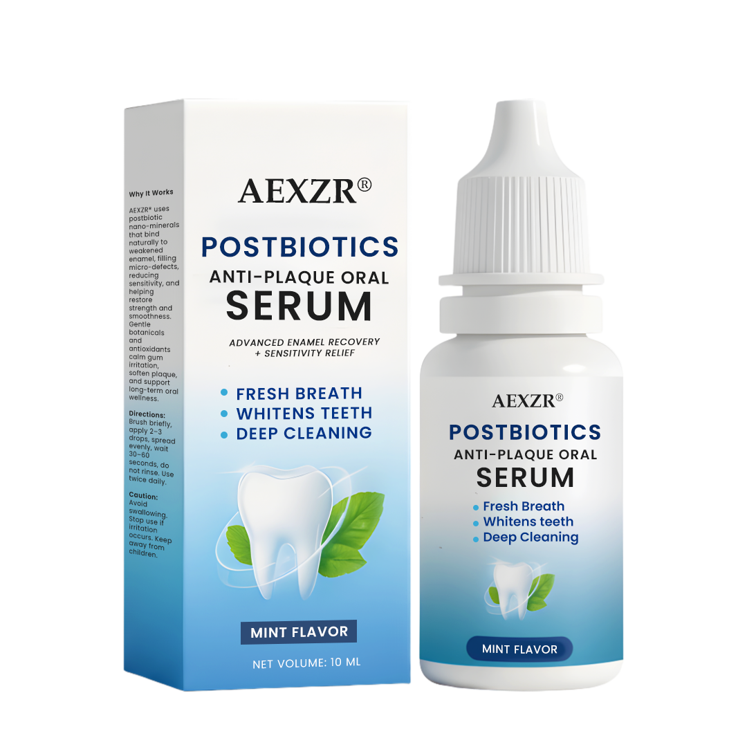 🌟 Official Store | 🛡️ Rebuild Enamel With Postbiotics Science! AEXZR® Anti-Plaque Oral Serum