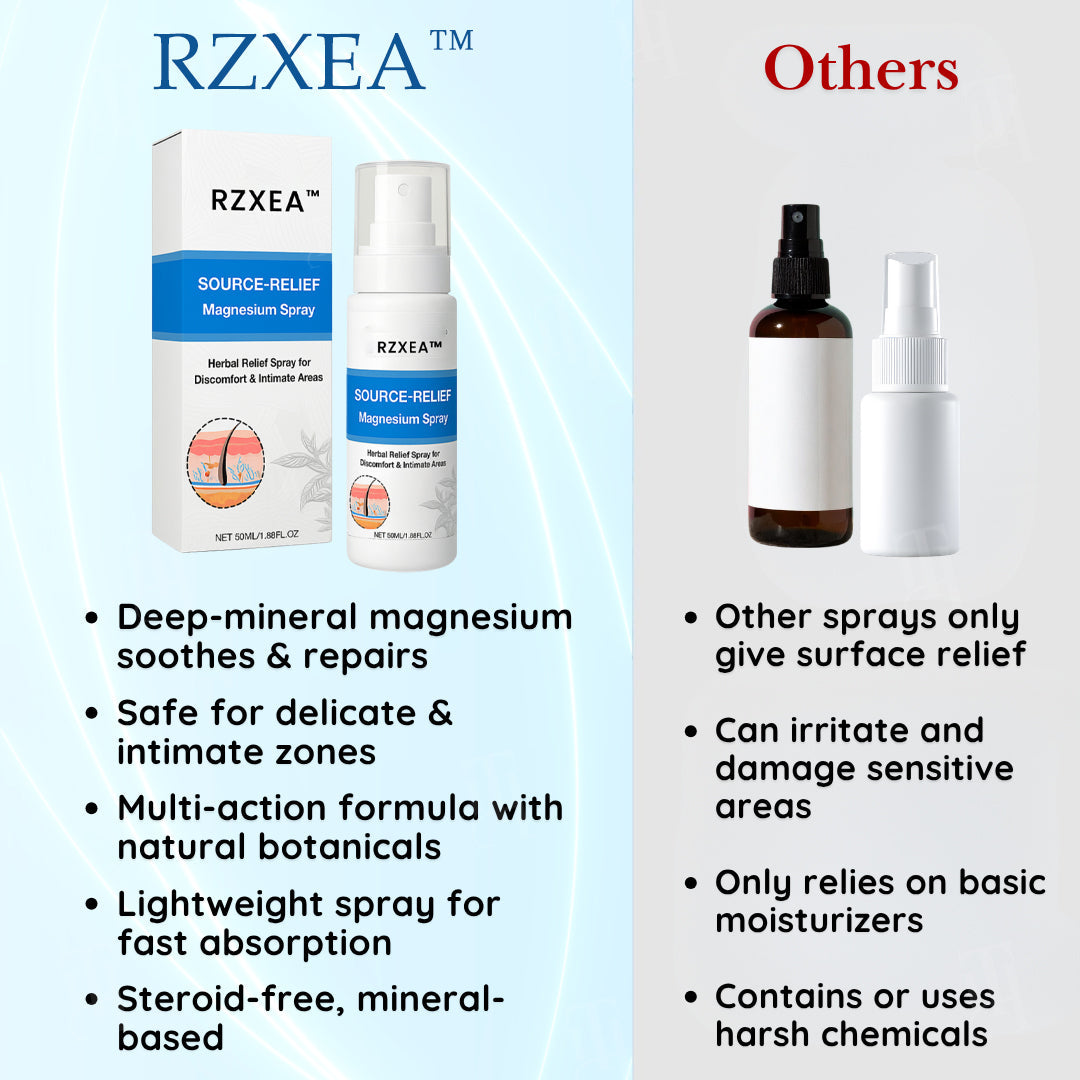🌟 Official Store | 🛡️ FINAL HOURS! Escape the Steroid Cycle Before Price Hike! RZXEA™ Magnesium Reset Spray