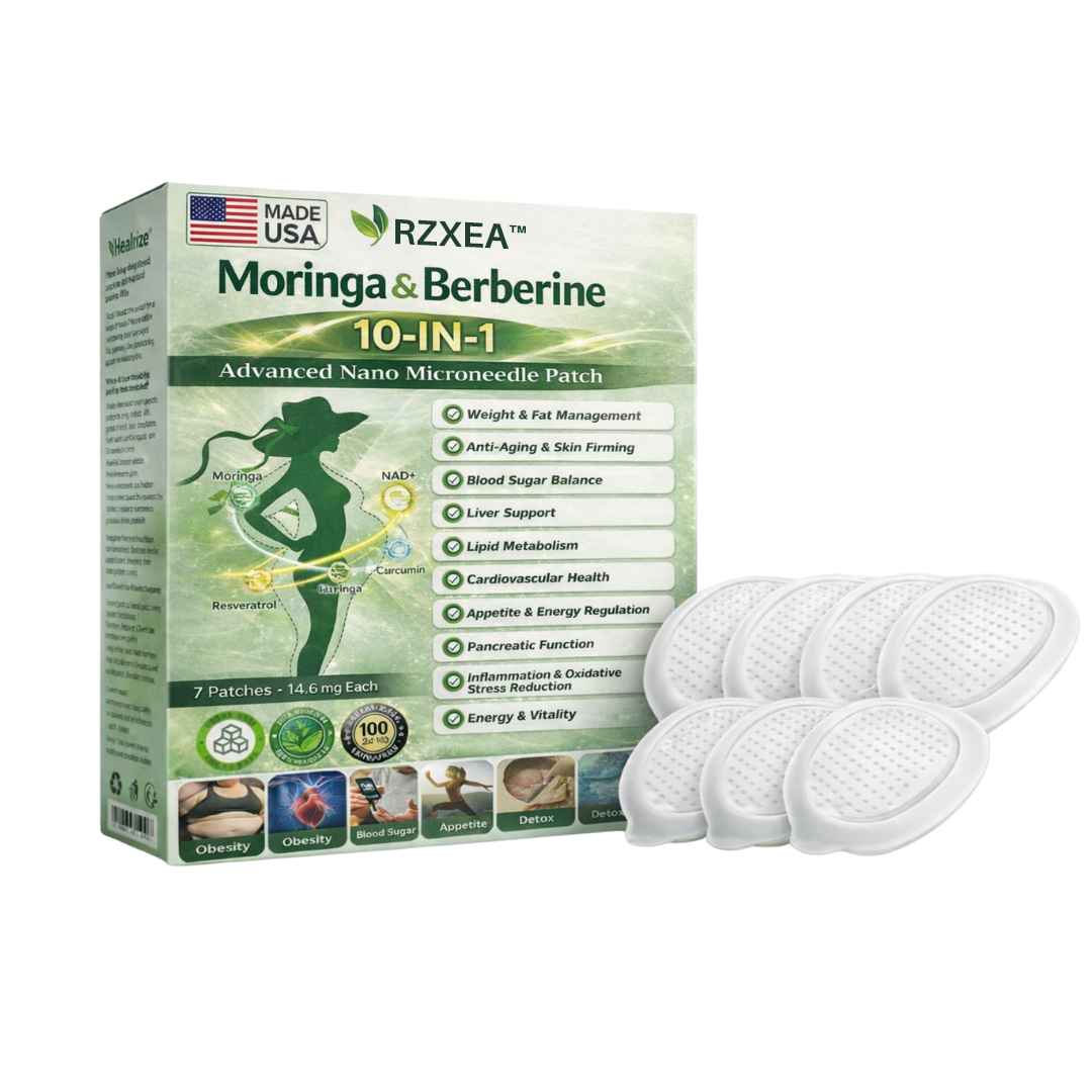 🏆 Official Store | RZXEA™ Moringa & Berberine Nano Patch — Limited Edition