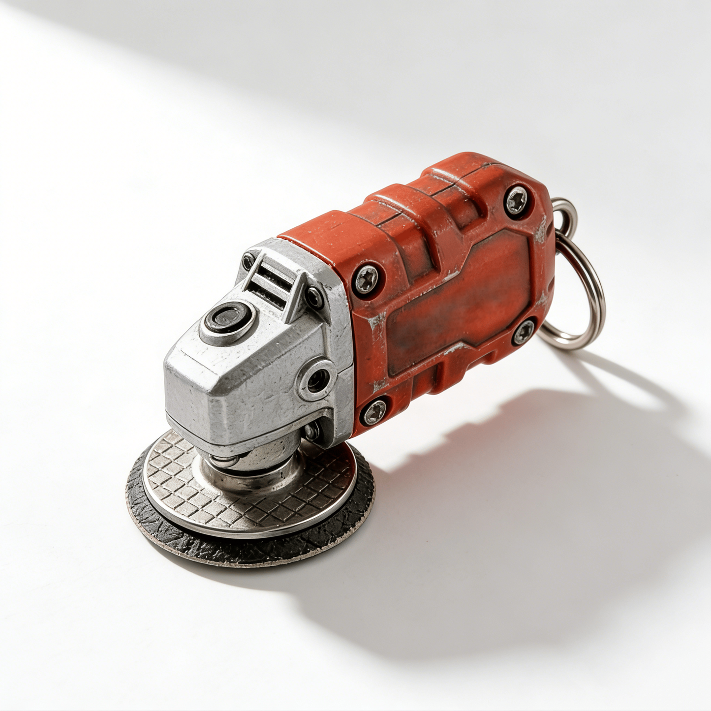 CZTICLE®🛠️2-in-1  Mini Grinder Keychain: On-the-Go Smoothing Tool + Tool Enthusiast Collectible