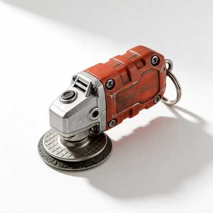 CZTICLE®🛠️2-in-1  Mini Grinder Keychain: On-the-Go Smoothing Tool + Tool Enthusiast Collectible