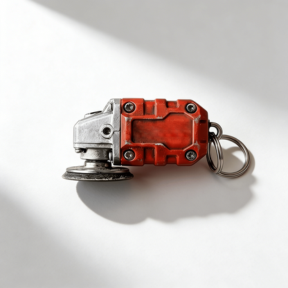CZTICLE®🛠️2-in-1  Mini Grinder Keychain: On-the-Go Smoothing Tool + Tool Enthusiast Collectible