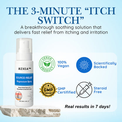 🌟 Official Store | 🛡️ FINAL HOURS! Escape the Steroid Cycle Before Price Hike! RZXEA™ Magnesium Reset Spray