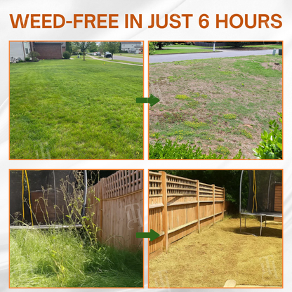 (100% Glyphosate-Free) | ⏳ Watch Weeds Wither in 6 Hours! AEXZR® 2-in-1 Max Power Herbicide