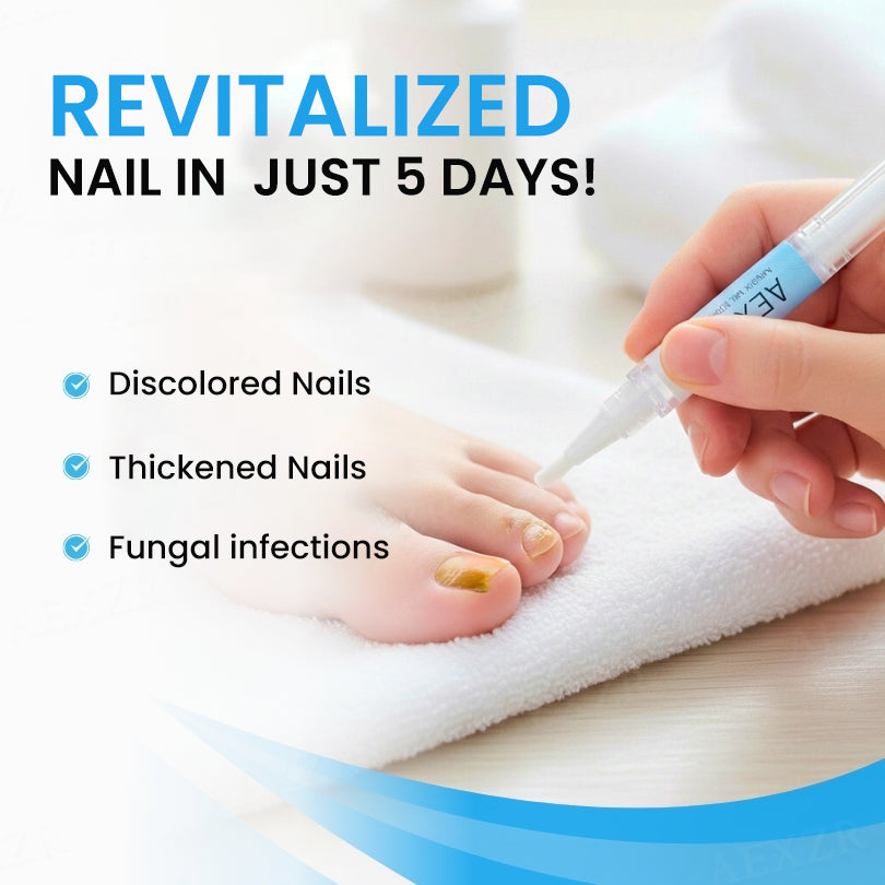 🌟 Official Store | 🛡️ Clear Nails in Just 5 Days! AEXZR® NanoFix Repair Pen