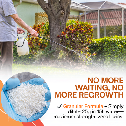 (100% Glyphosate-Free) | ⏳ Watch Weeds Wither in 6 Hours! AEXZR® 2-in-1 Max Power Herbicide
