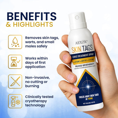 ❄️ Freeze Blemishes Instantly! | ⏱️ Flawless in Days! | AEXZR® Skin Tag Cryo Treatment Spray