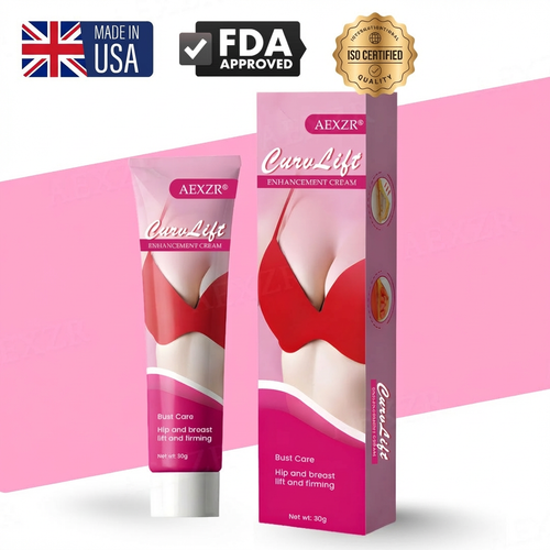 ✨ Natural Curve Enhancement Cream | Firm, Lift & Plump for a Stunning Hourglass Silhouette 🍑 AEXZR® CurvLift Volumizing Cream | Naturally Fuller Hips & Bust