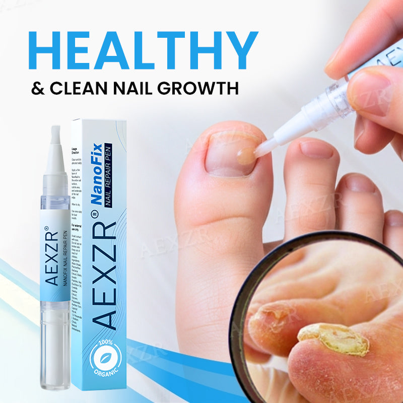 🌟 Official Store | 🛡️ Clear Nails in Just 5 Days! AEXZR® NanoFix Repair Pen