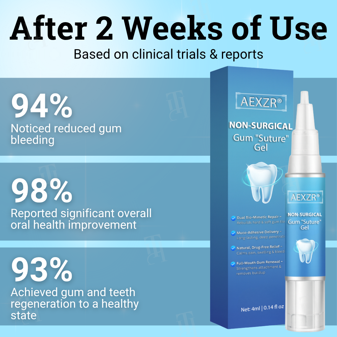 🌟 Official Store | 🛡️ Save Your Teeth Without Surgery!AEXZR® Non-Surgical Gum "Suture" Gel