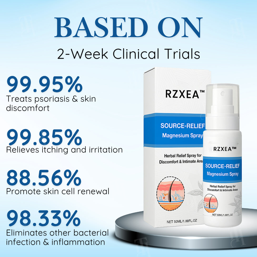 🌟 Official Store | 🛡️ FINAL HOURS! Escape the Steroid Cycle Before Price Hike! RZXEA™ Magnesium Reset Spray