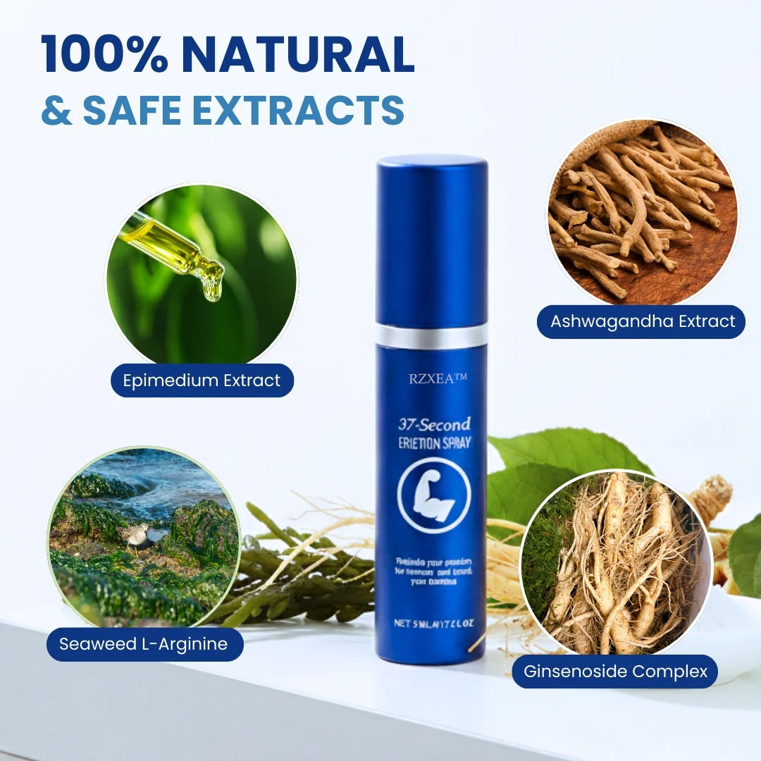🌟 Official Store | ⚡ Ready in 37 Seconds & Lasts 4 Hours! RZXEA™ 37-Second Erection Spray