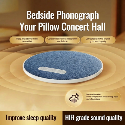 🌟 Official Store | 🛡️ Sleep Better Without Earbuds! CZTICLE® Bone Conduction Bedside Speaker