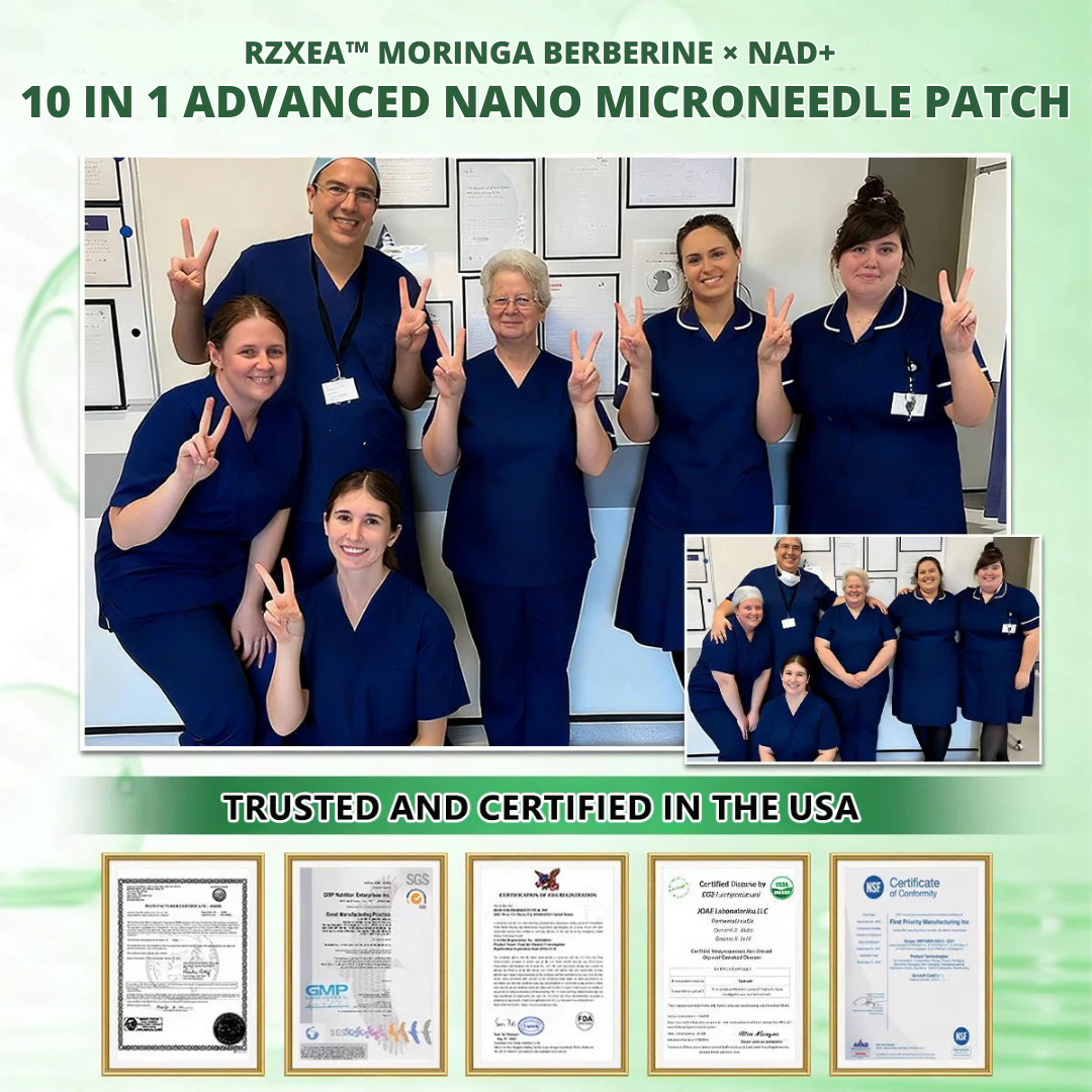 Official Store | 🩹 RZXEA™ Moringa & Berberine NAD+ 10-in-1 Nano Microneedle Patch (𝐉𝐮𝐬𝐭 𝐨𝐧𝐜𝐞 𝐚 𝐝𝐚𝐲, 𝐯𝐢𝐬𝐢𝐛𝐥𝐞 𝐜𝐡𝐚𝐧𝐠𝐞𝐬 𝐢𝐧 𝟕 𝑫𝐚𝐲𝐬） ✅ 𝐅𝐨𝐫 𝐎𝐛𝐞𝐬𝐢𝐭𝐲, 𝙇𝙊𝙊𝙎𝗘 𝗦𝗞𝗜𝗡,𝐝𝐢𝐚𝐛𝐞𝐭𝙚𝙨, 𝐬𝐥𝐞𝐞𝐏 𝐚𝐩𝐧𝐞𝐚, 𝐣𝐨𝐢𝐧𝐭 𝐢𝐬𝐬𝐮𝙚𝙨, 𝐚𝐧𝐝 𝐦𝐨𝐫𝐞 🌻