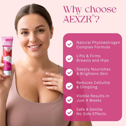 AEXZR® CurvLift Volumizing Cream | Naturally Fuller Hips & Bust
