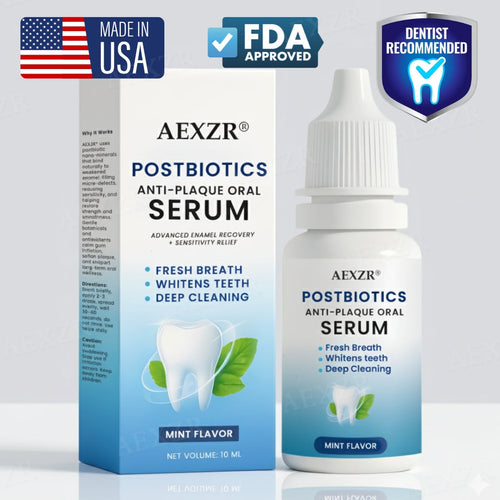 🌟 Official Store | 🛡️ Rebuild Enamel With Postbiotics Science! AEXZR® Anti-Plaque Oral Serum