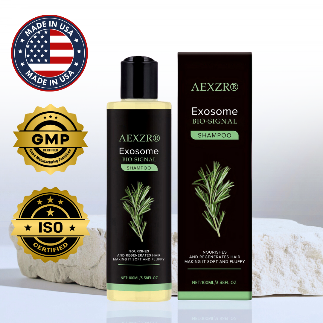 AEXZR® Clinical Exosome Therapy Shampoo | Bio-Signal Hair Regrowth System