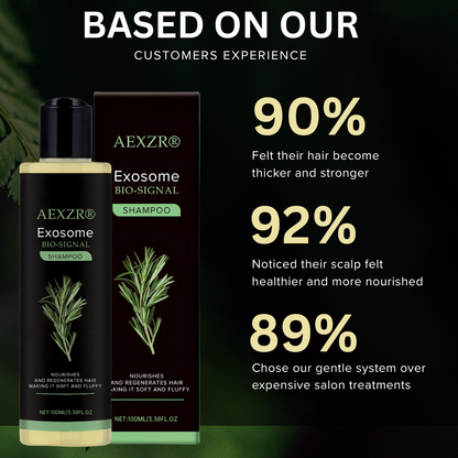 AEXZR® Clinical Exosome Therapy Shampoo | Bio-Signal Hair Regrowth System