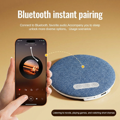 🌟 Official Store | 🛡️ Sleep Better Without Earbuds! CZTICLE® Bone Conduction Bedside Speaker