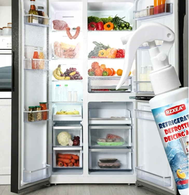 🧊 Buy 2 Get 1 Free | RZXEA™ Defrosting Spray for Fridge Freezer 🎁 Includes Free Spatula