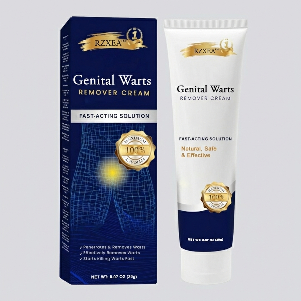 🌟 Official Store | 🛡️ Painless Removal in Just 3 Days! Clinical-Grade Sensitive Formula. RZXEA™ Genital Warts Remover Cream