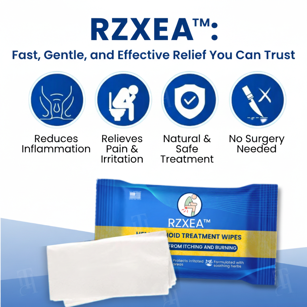 RZXEA™Hemorrhoid Treatment Wipes