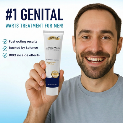 🌟 Official Store | 🛡️ Painless Removal in Just 3 Days! Clinical-Grade Sensitive Formula. RZXEA™ Genital Warts Remover Cream