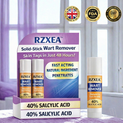 🌟 Official Store | 🛡️ The 'Glue Stick' Secret to Clear Skin! RZXEA™ Solid-Stick Wart Remover.