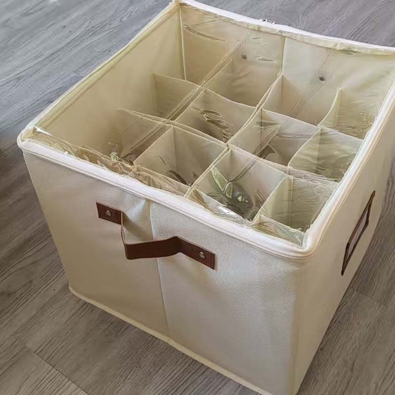 👟 50% OFF NOW!📦Shoe Storage Box for Closet Foldable Organiser with Clear Lid & Reinforced Handles Fits 16-Pair Slippers Space-Saving Bin for Closet Organisation✨