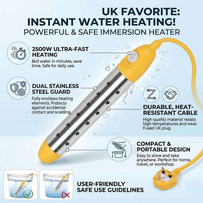 Portable Immersion Water Heater