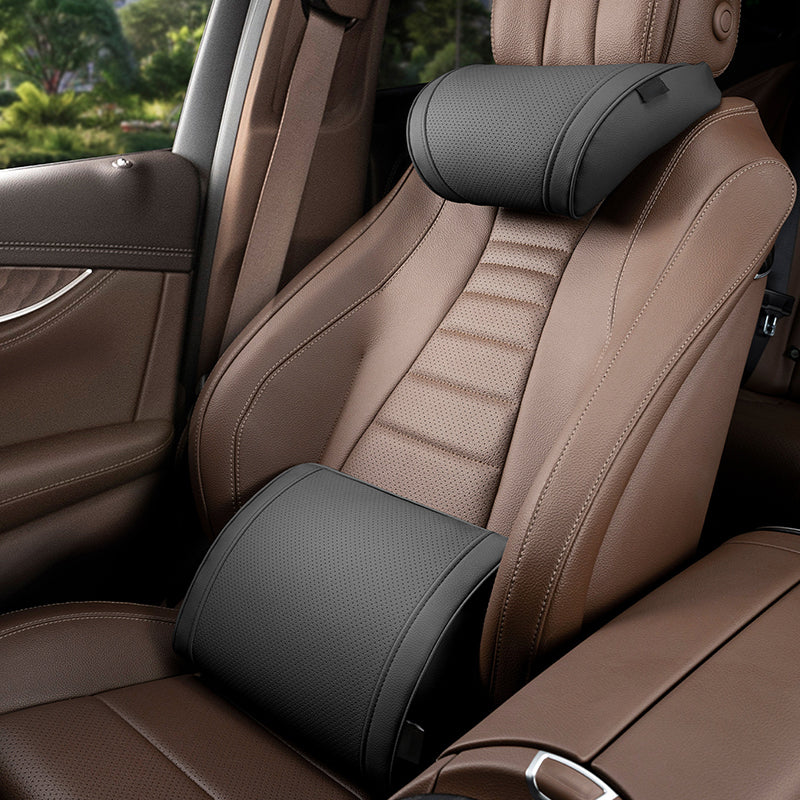 🥳2026 HOT SALE🥳💞50K+ SOLD!🚗💺 50% OFF! Memory Foam Car Neck Pillow – 3D contoured support, slow‑rebound foam. Reduces neck pressure on long drives – drive in comfort! 🛡️✨