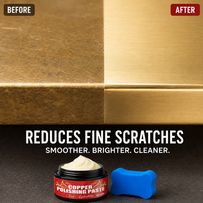 🥳50% OFF! Copper Brass Polish Paste – Restores tarnished brass, Removes oxidation & fine scratches – perfect for antiques & instruments! 🎺🛡️