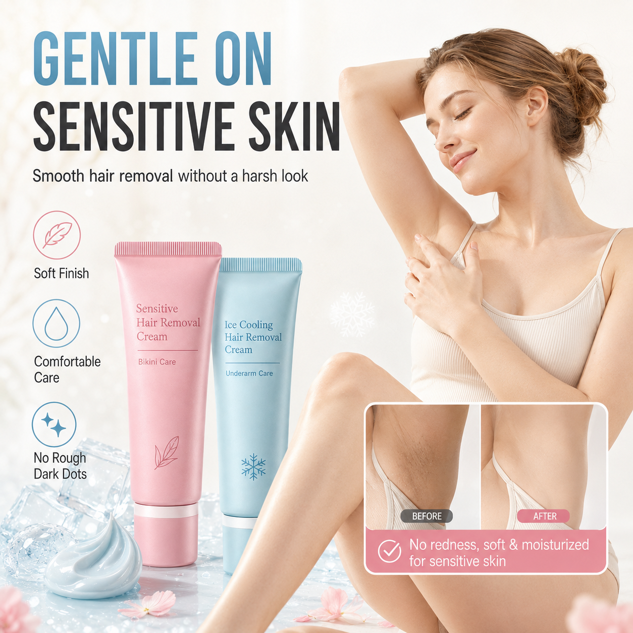 ⚡⚡⚡LAST 44 PCS LEFT!!! Gentle Hair Removal Cream